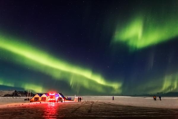 Polarlichter auf Island