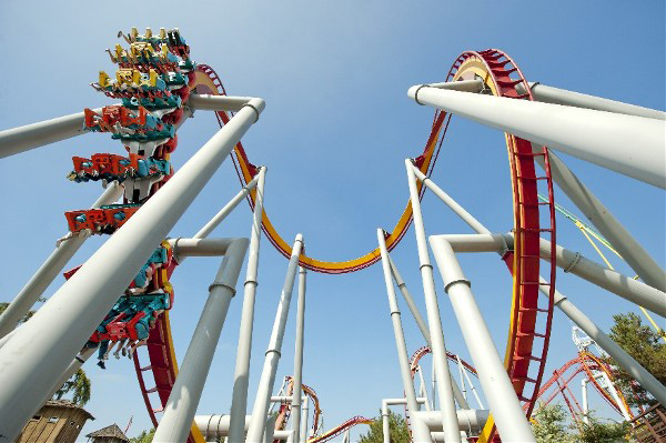 Achterbahn Los Angeles