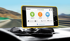 Hertz Never Lost System GPS Mietwagen