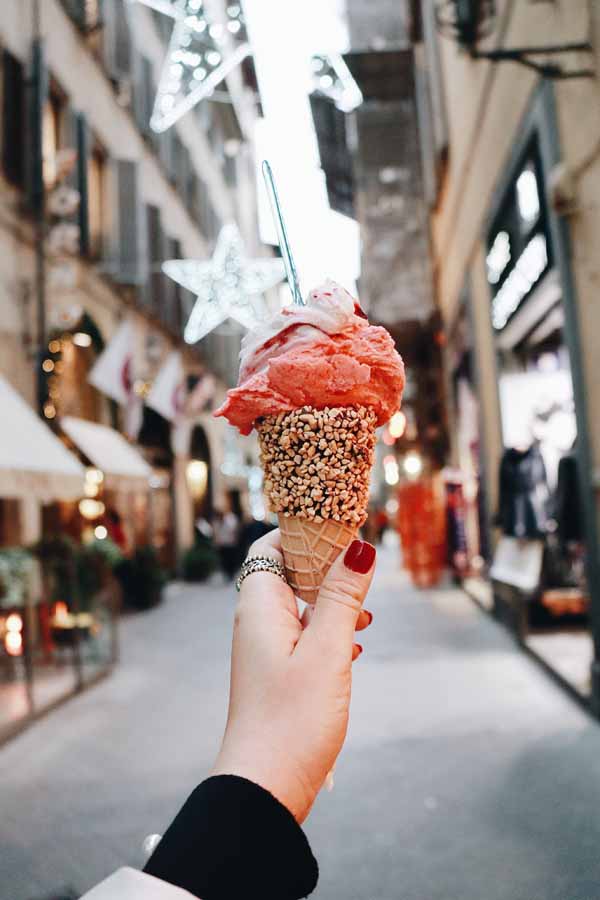 Eiscreme in Italien
