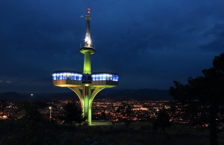 Montenegro Podgorica Telekom_Turm