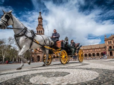 Kutsche in Sevilla