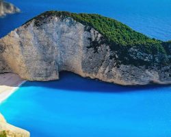 Zakynthos Navagio Strand Schiffswrack