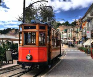 Zug nach Soller auf Mallorca