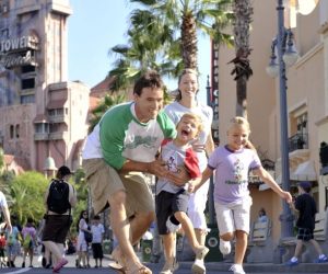 Autovermietung Orlando: Familie bei Diseny World